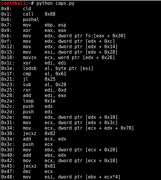 Convert Hex To Assembly Using Simple Python Script Haider Mahmood 